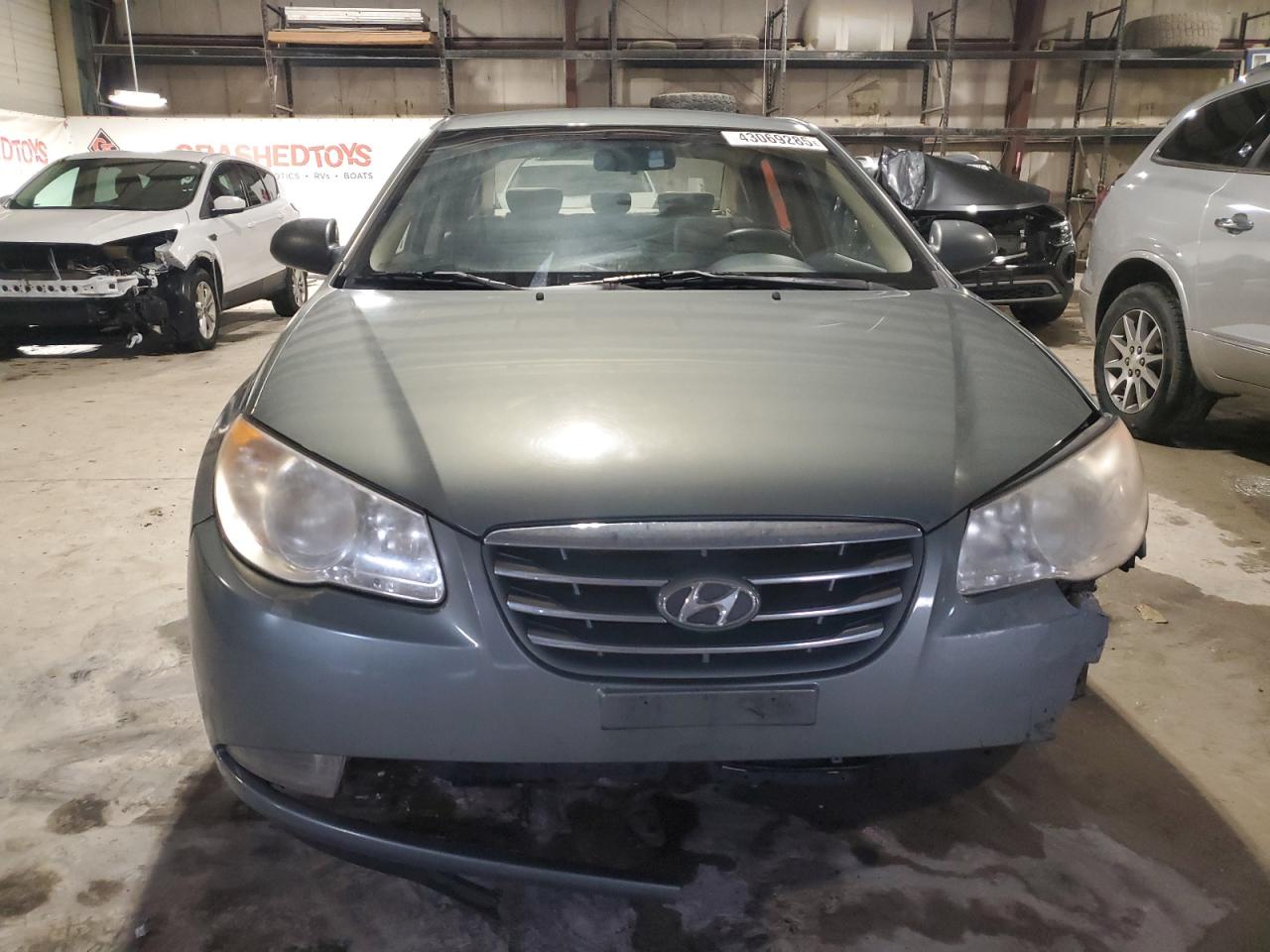 2010 Hyundai Elantra VIN KMHDU4AD0AU857665 Copart auction photo, front end / minor dent/scratches damage thumbnail 5