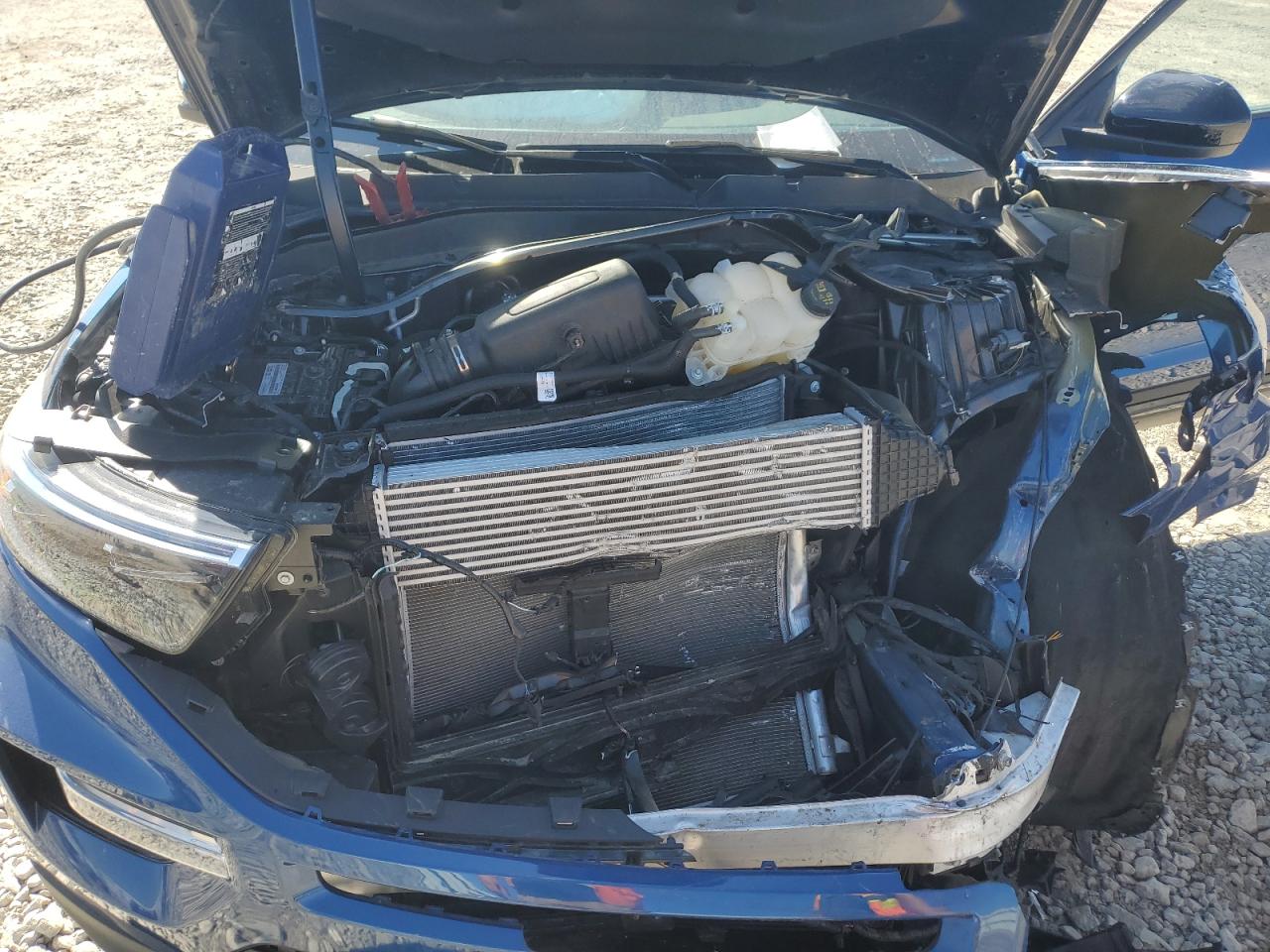 2023 Ford Explorer VIN 1FMSK8KHXPGA92459 Copart auction photo, front end damage thumbnail 12