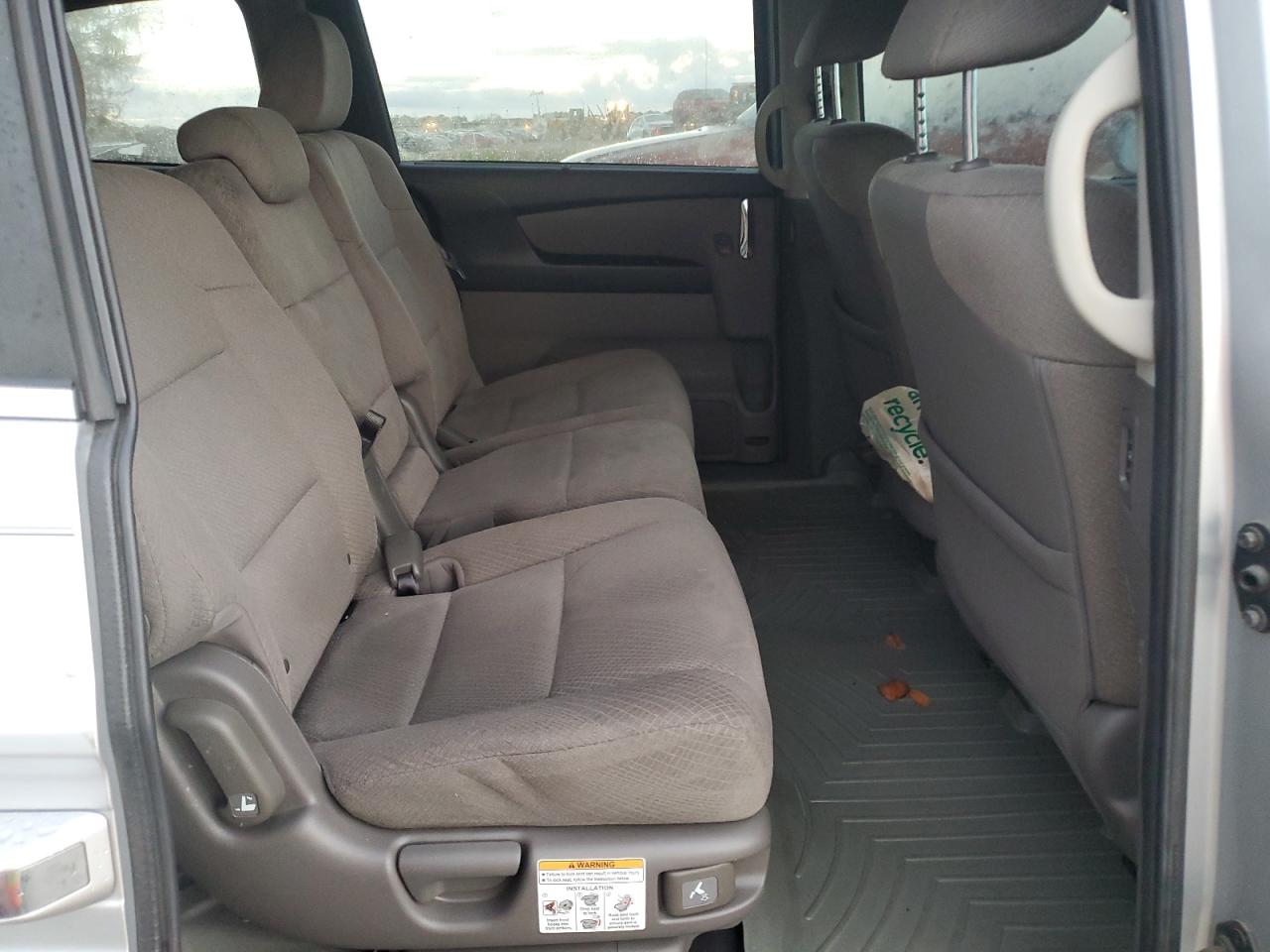 2014 Honda Odyssey VIN 5FNRL5H41EB059473 Copart auction photo, water/flood damage thumbnail 11