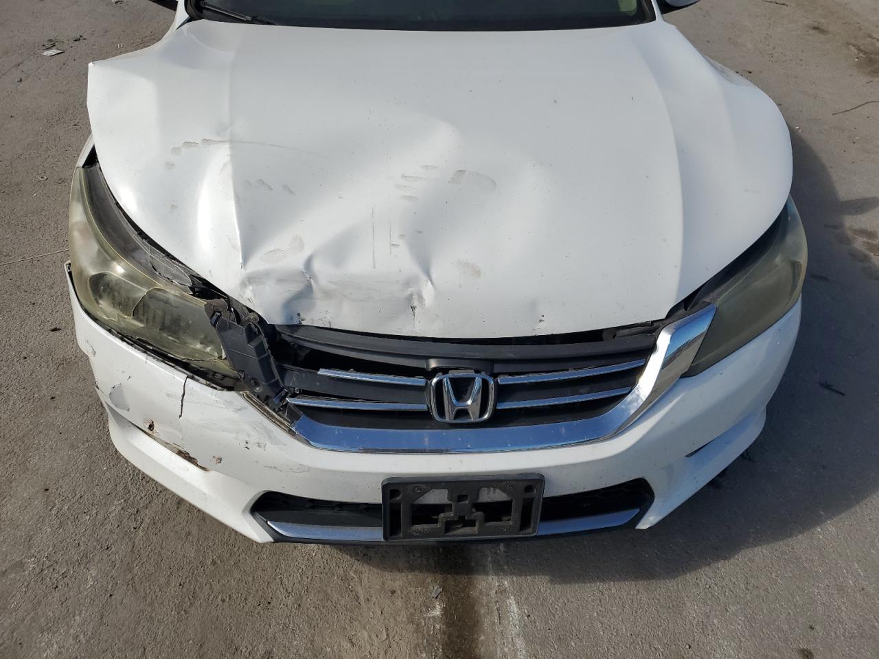 2014 Honda Accord VIN 1HGCR2F39EA205576 Copart auction photo, front end / rear end damage thumbnail 11