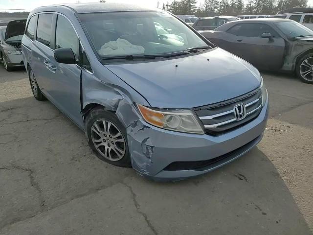 2012 Honda Odyssey VIN 5FNRL5H4XCB041521 Copart auction photo, front end / side damage thumbnail 11