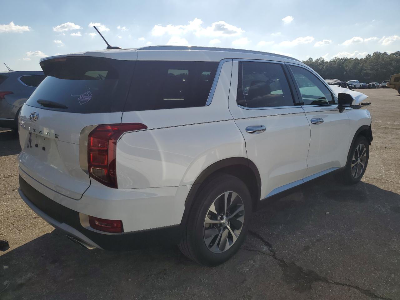 2022 Hyundai Palisade VIN KM8R24HE3NU449547 Copart auction photo, front end damage thumbnail 3