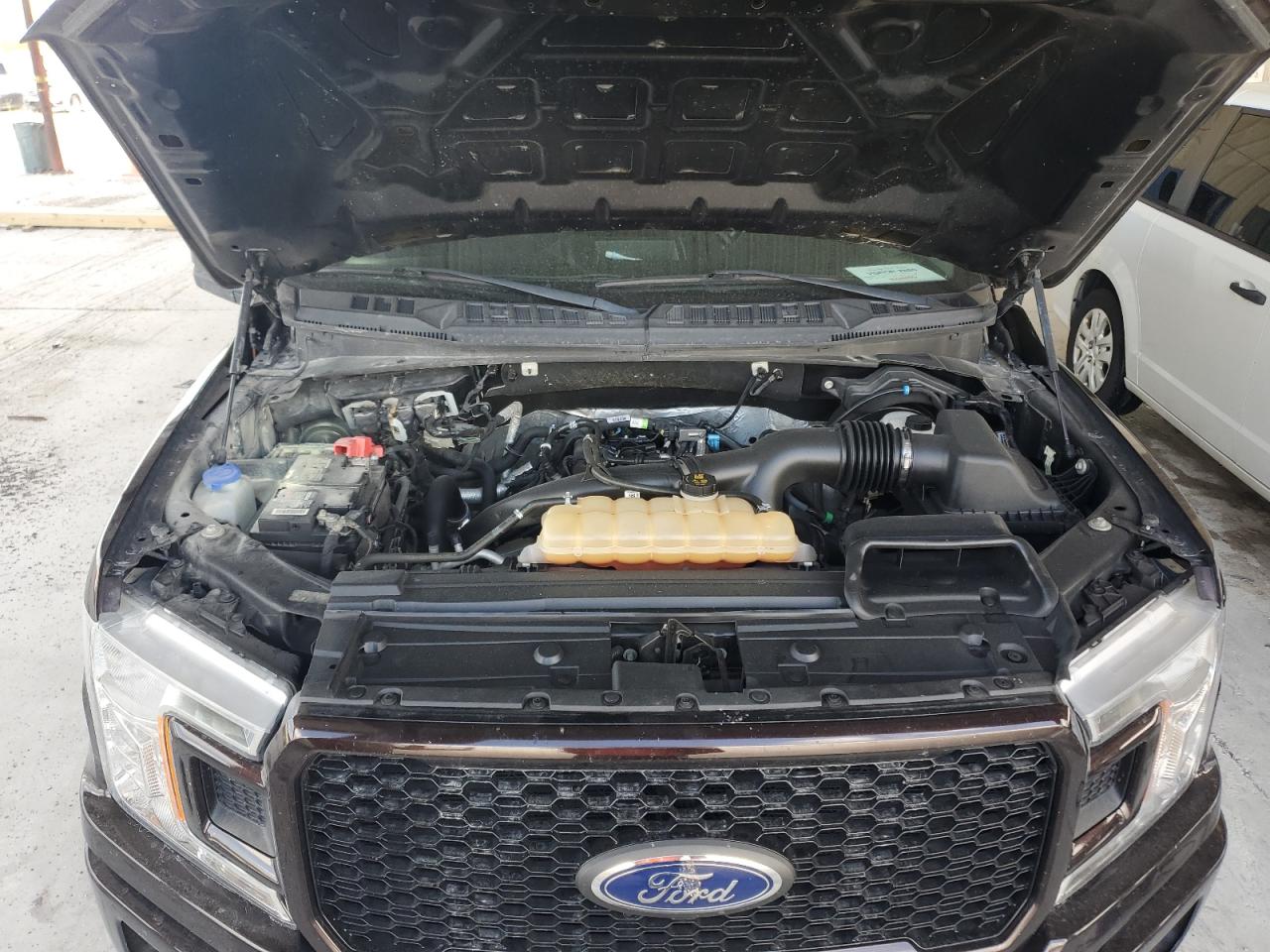 2019 Ford F-150 VIN 1FTEW1EP1KKC27494 Copart auction photo, burn - engine / minor dent/scratches damage thumbnail 12