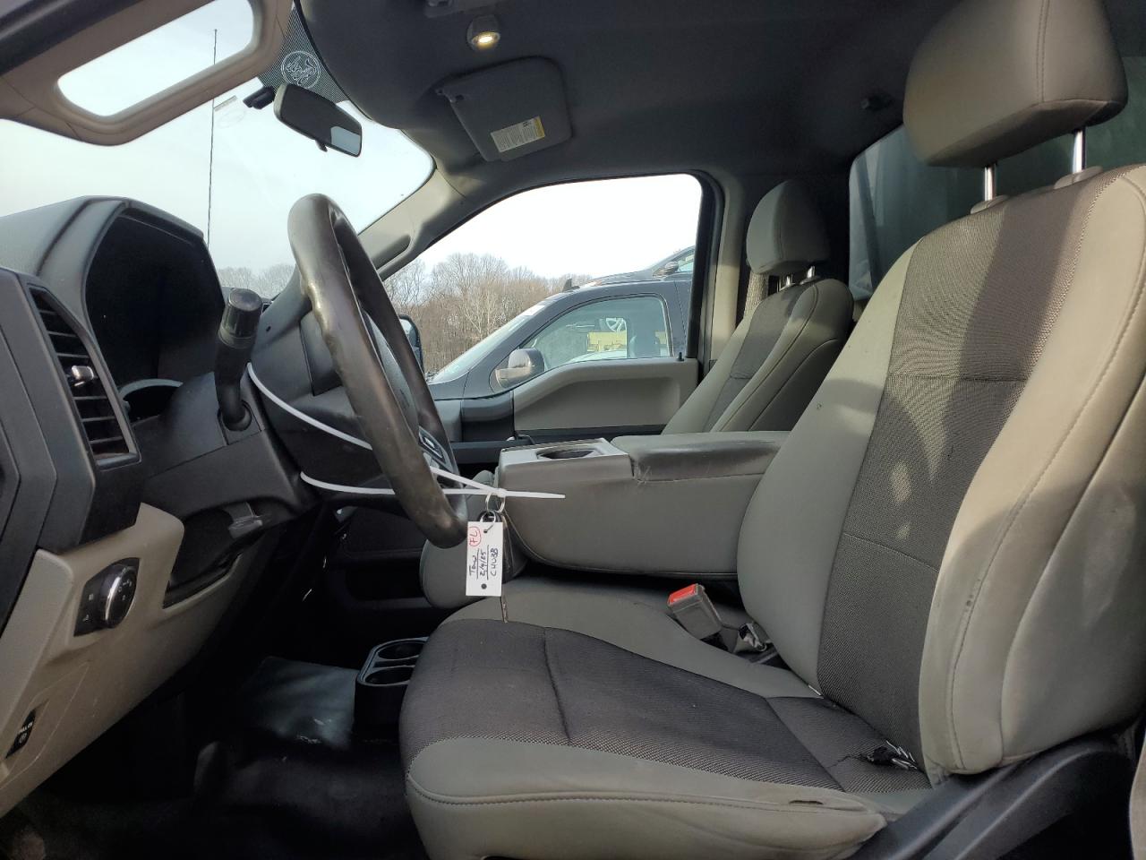 2018 Ford F-150 VIN 1FTMF1EP2JFE34625 Copart auction photo, front end / side damage thumbnail 7
