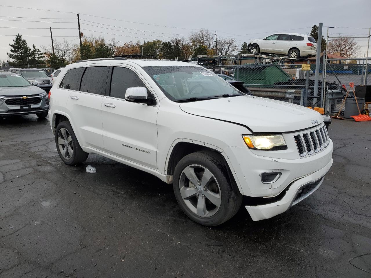 2015 Jeep Grand Cherokee VIN 1C4RJFCG5FC652216 Copart auction photo, all over damage thumbnail 4