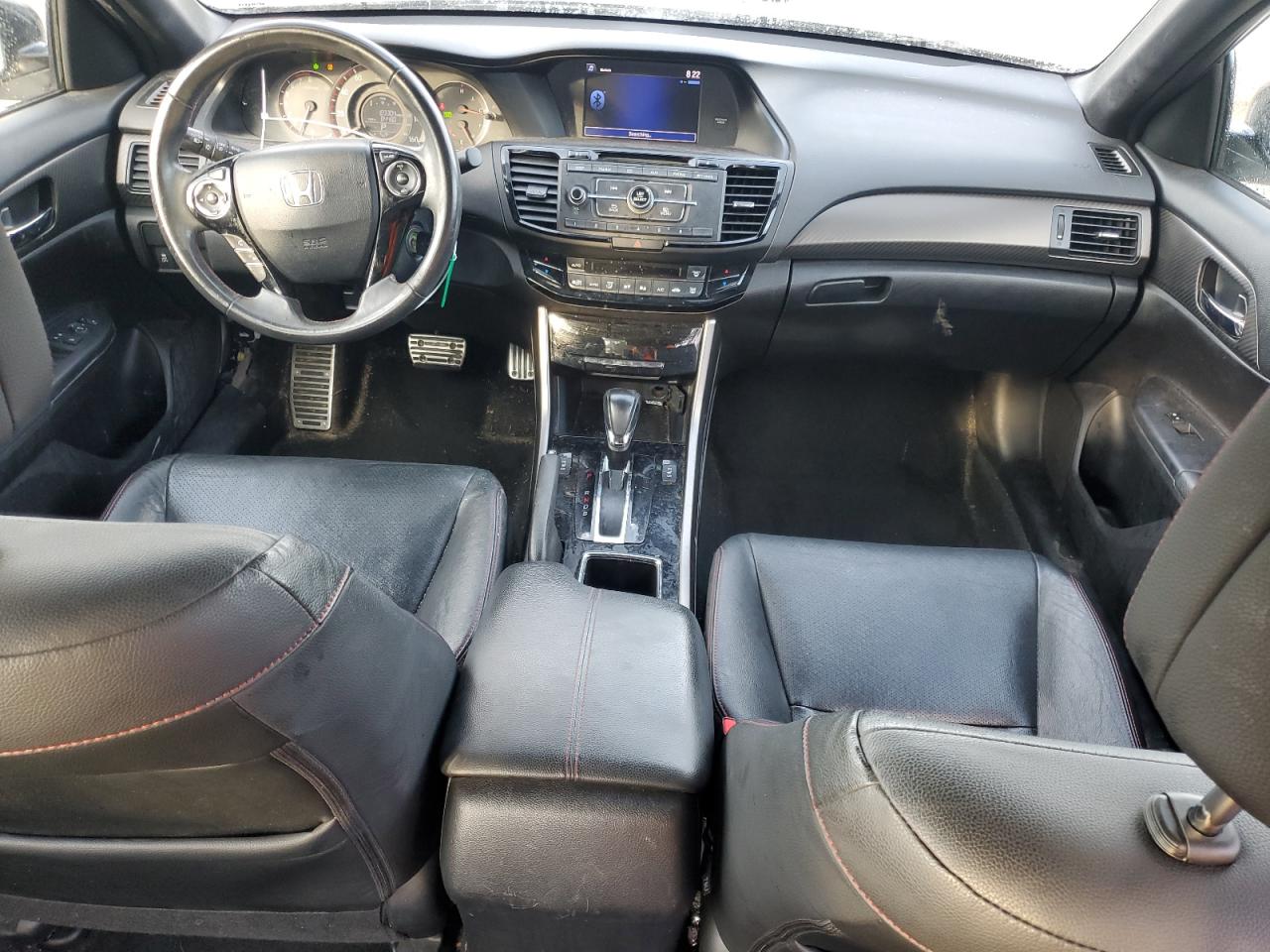 2017 Honda Accord VIN 1HGCR2F12HA085350 Copart auction photo, side / front end damage thumbnail 8