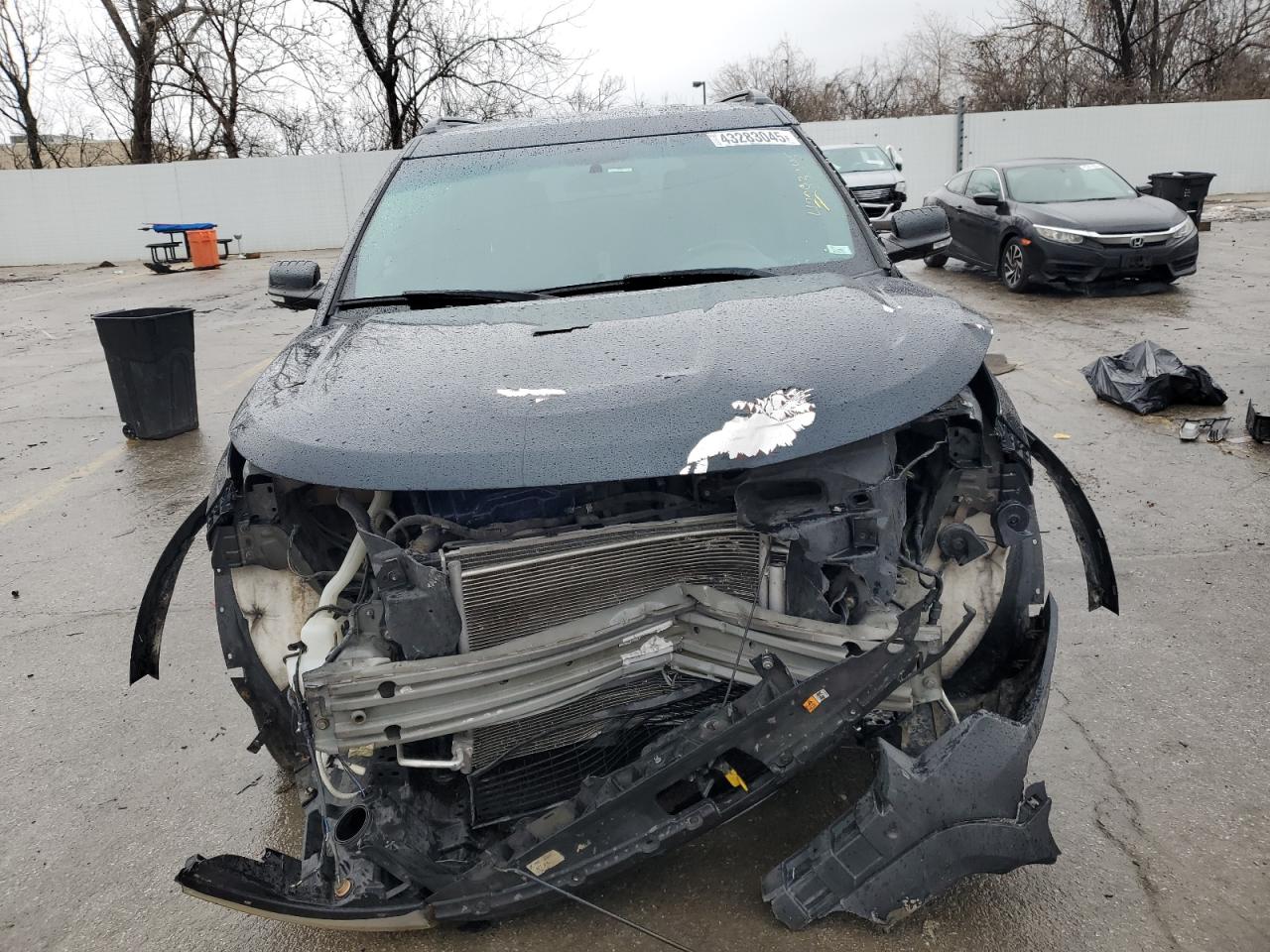 2014 Ford Explorer VIN 1FM5K8D84EGA43796 Copart auction photo, all over damage thumbnail 5