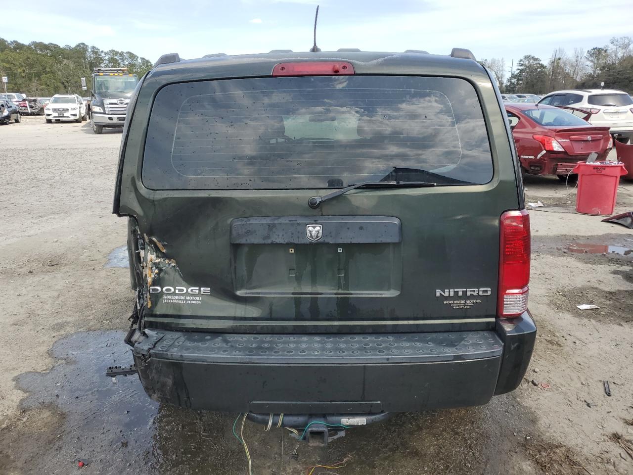 2010 Dodge Nitro VIN 1D4PT2GK5AW124730 Copart auction photo, rear end damage thumbnail 6