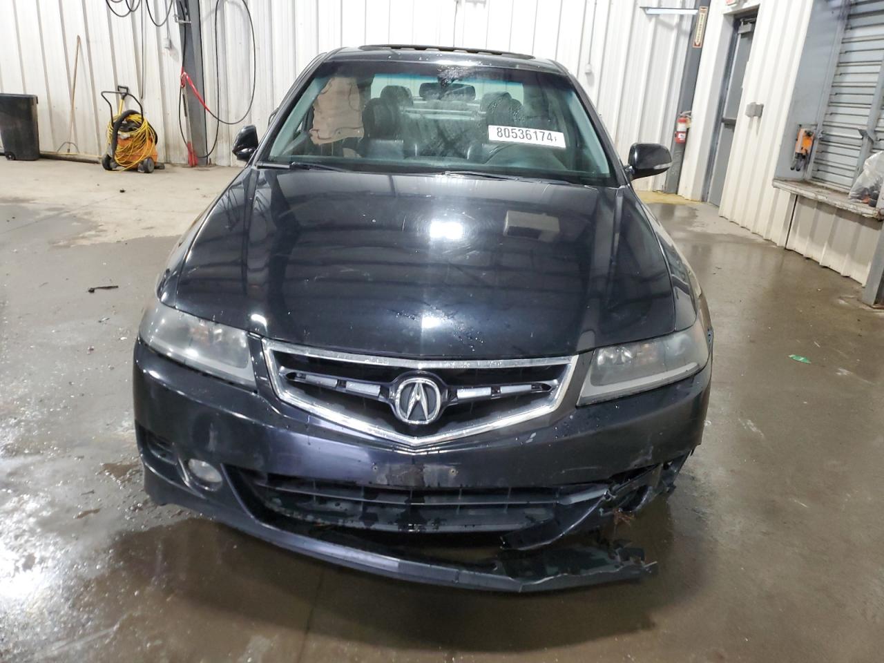 2007 Acura TSX VIN JH4CL96907C011831 Copart auction photo, side / front end damage thumbnail 5