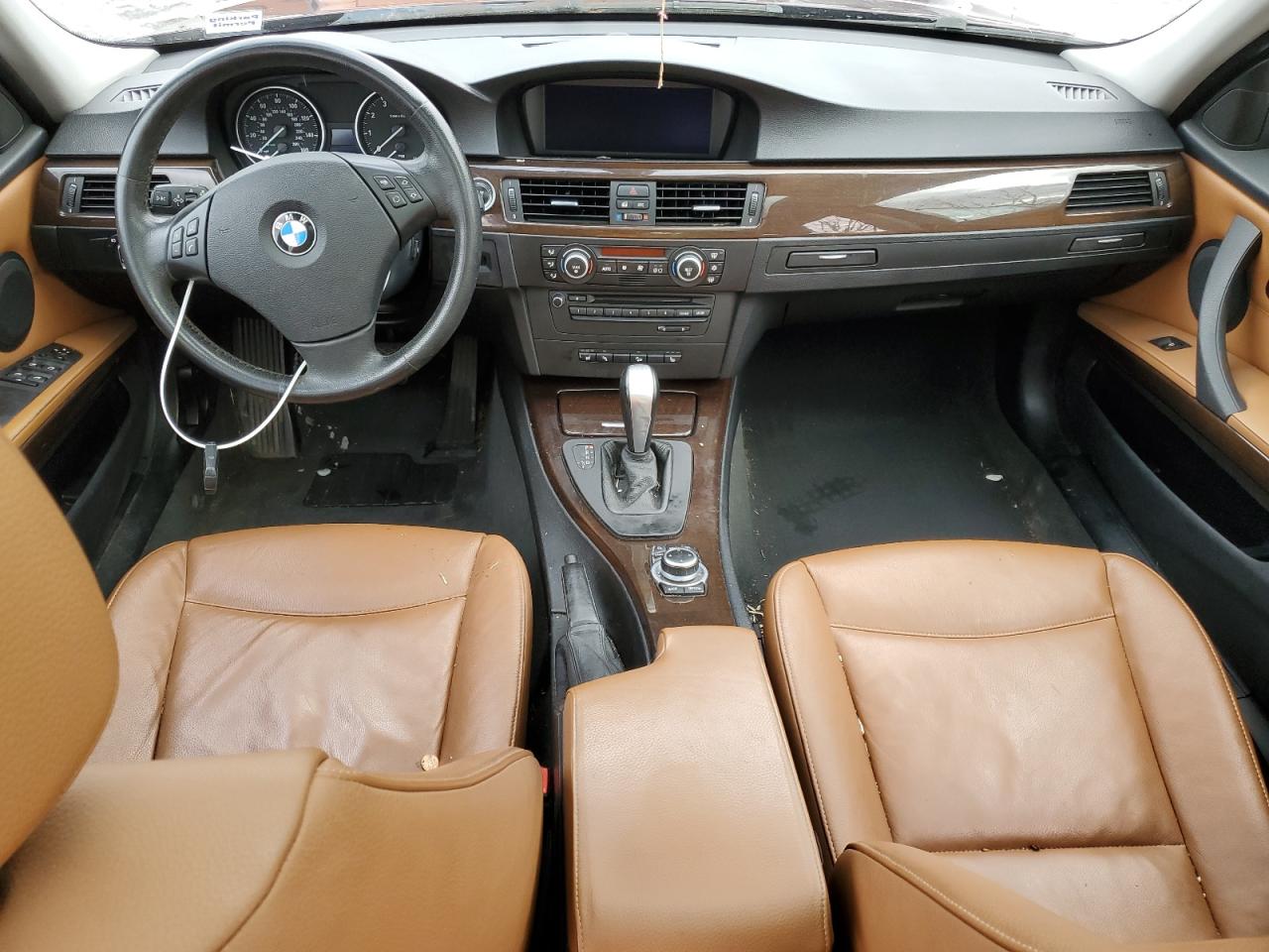 2009 BMW 3er VIN WBAUU33569A540035 Copart auction photo, front end damage thumbnail 8