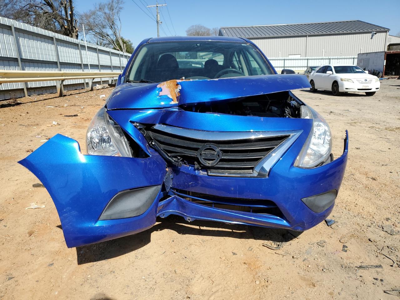 2015 Nissan Versa VIN 3N1CN7AP3FL959393 Copart auction photo, front end / side damage thumbnail 5