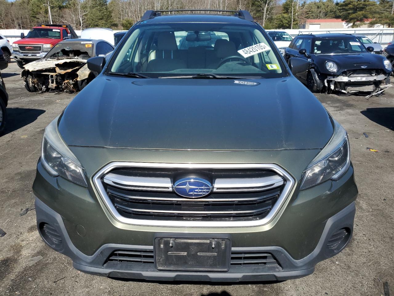 2018 Subaru Outback VIN 4S4BSAAC7J3272297 Copart auction photo, rear end / minor dent/scratches damage thumbnail 5