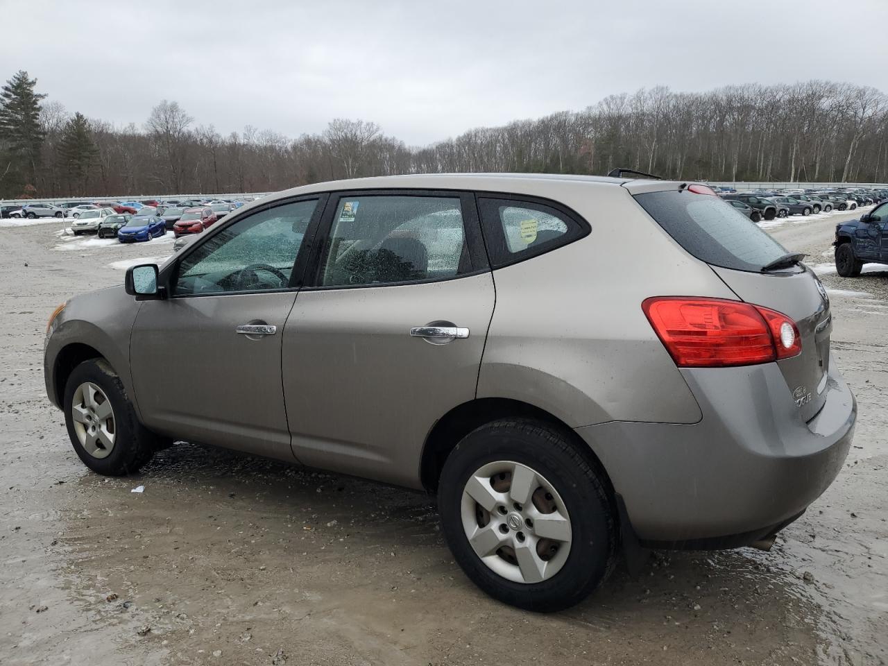 2010 Nissan Rogue VIN JN8AS5MV6AW102956 Copart auction photo, top/roof damage thumbnail 2