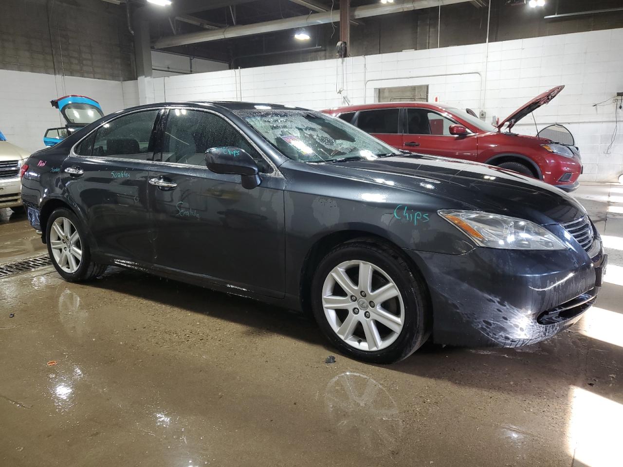 2007 Lexus ES VIN JTHBJ46G772068388 Copart auction photo, rear end damage thumbnail 4