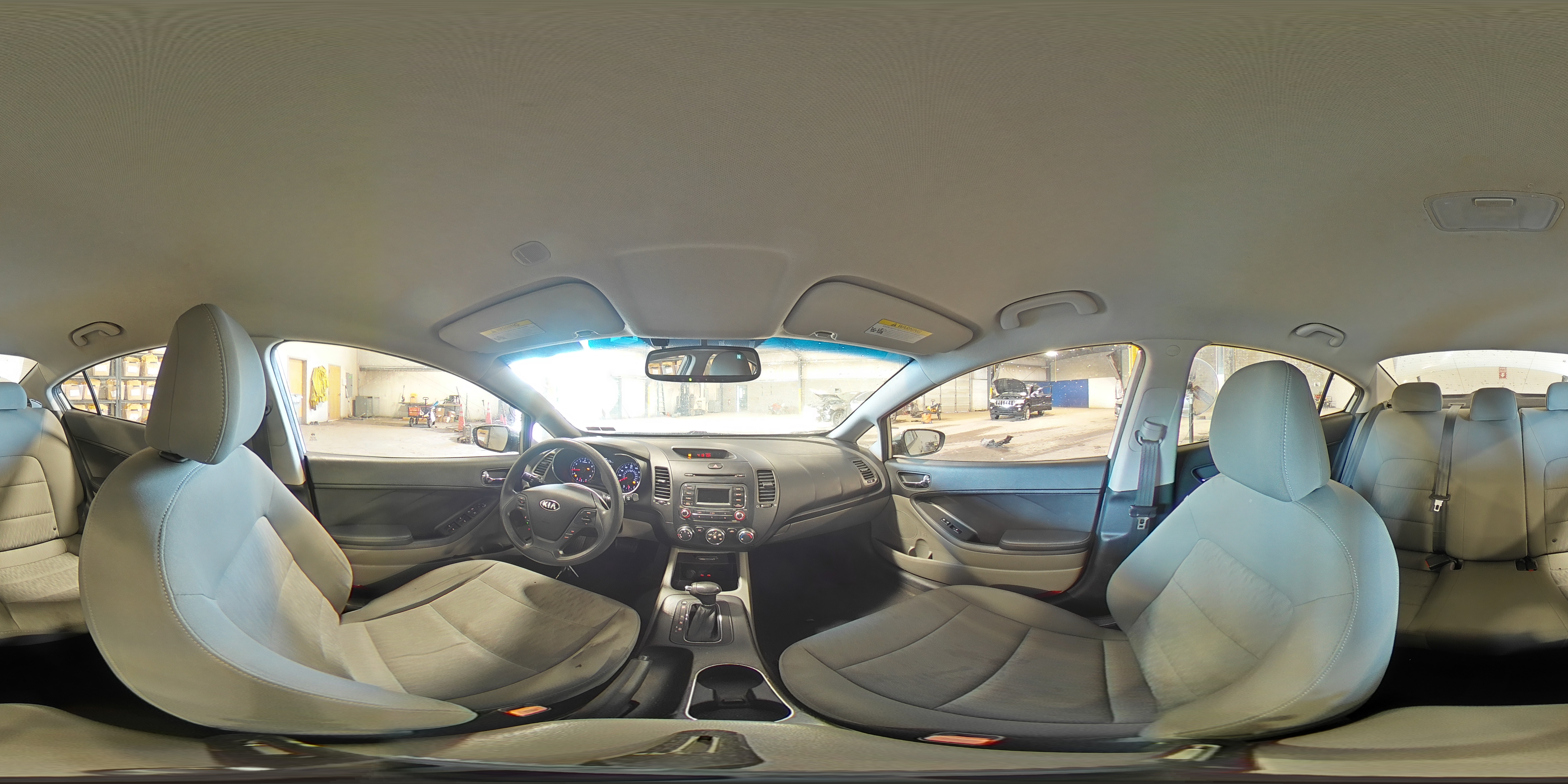 2014 KIA Forte VIN KNAFK4A66E5135019 Copart auction photo, front end damage thumbnail 15