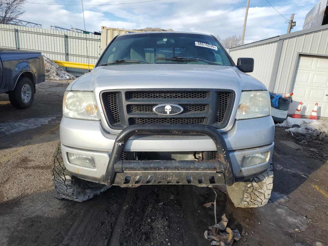 2005 Ford F-150 VIN 1FTPX14515NB77186 Copart auction photo, rear end / side damage thumbnail 5