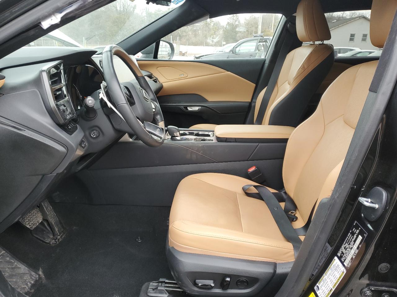 2023 Lexus RX VIN 2T2BAMCA7PC025247 Copart auction photo, side damage thumbnail 7