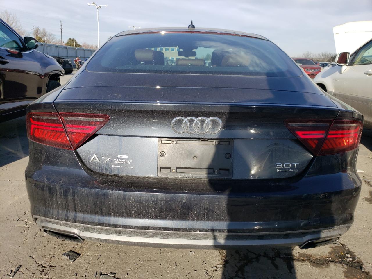 2016 Audi A7 VIN WAU2GAFC3GN065866 Copart auction photo, front end / minor dent/scratches damage thumbnail 6