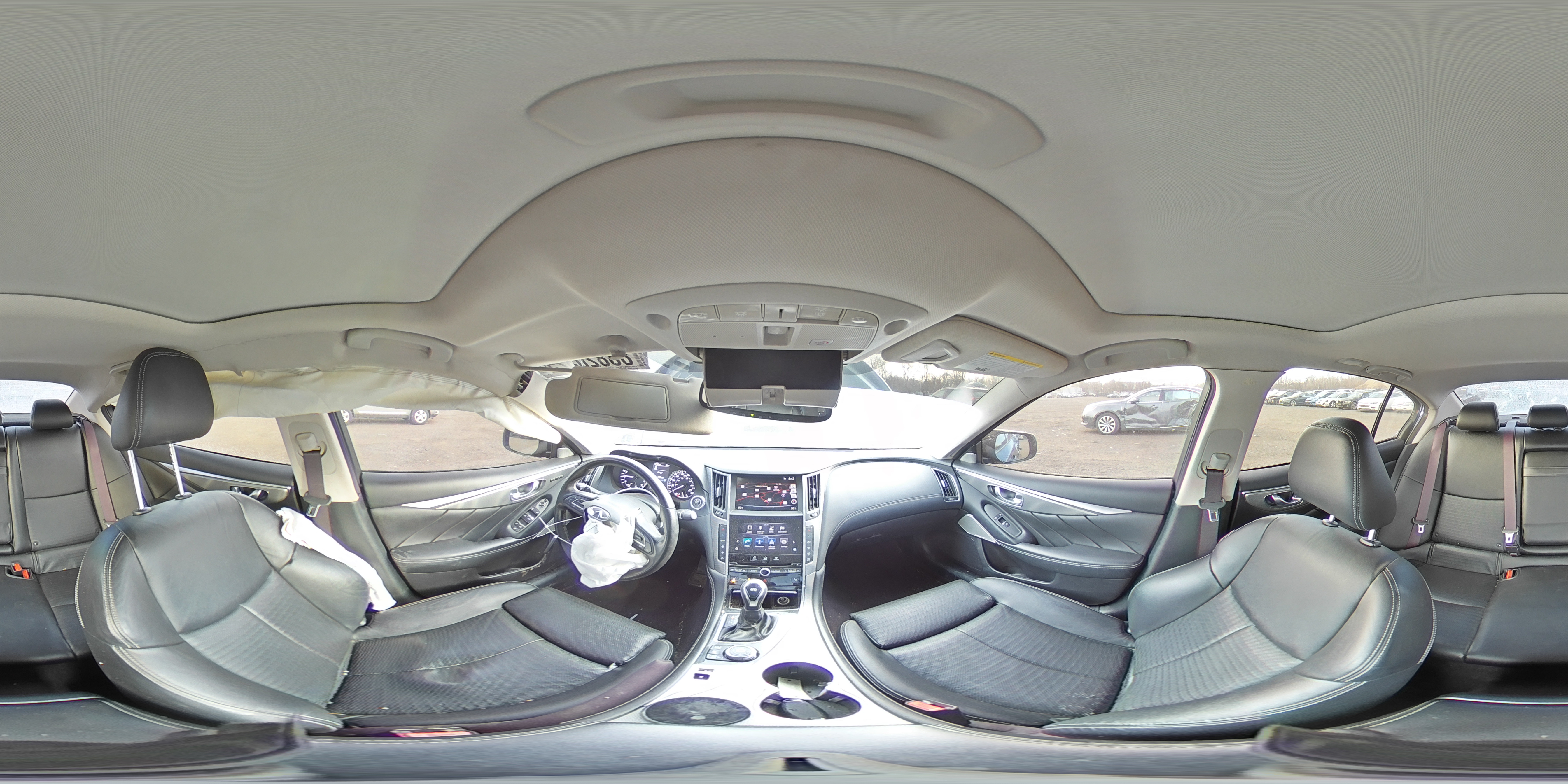 2019 Infiniti Q50 VIN JN1EV7AR7KM557788 Copart auction photo, side / front end damage thumbnail 13