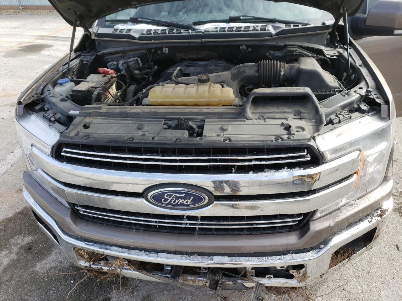 2018 Ford F-150 VIN 1FTEW1EP9JKE87155 Copart auction photo, side damage thumbnail 12