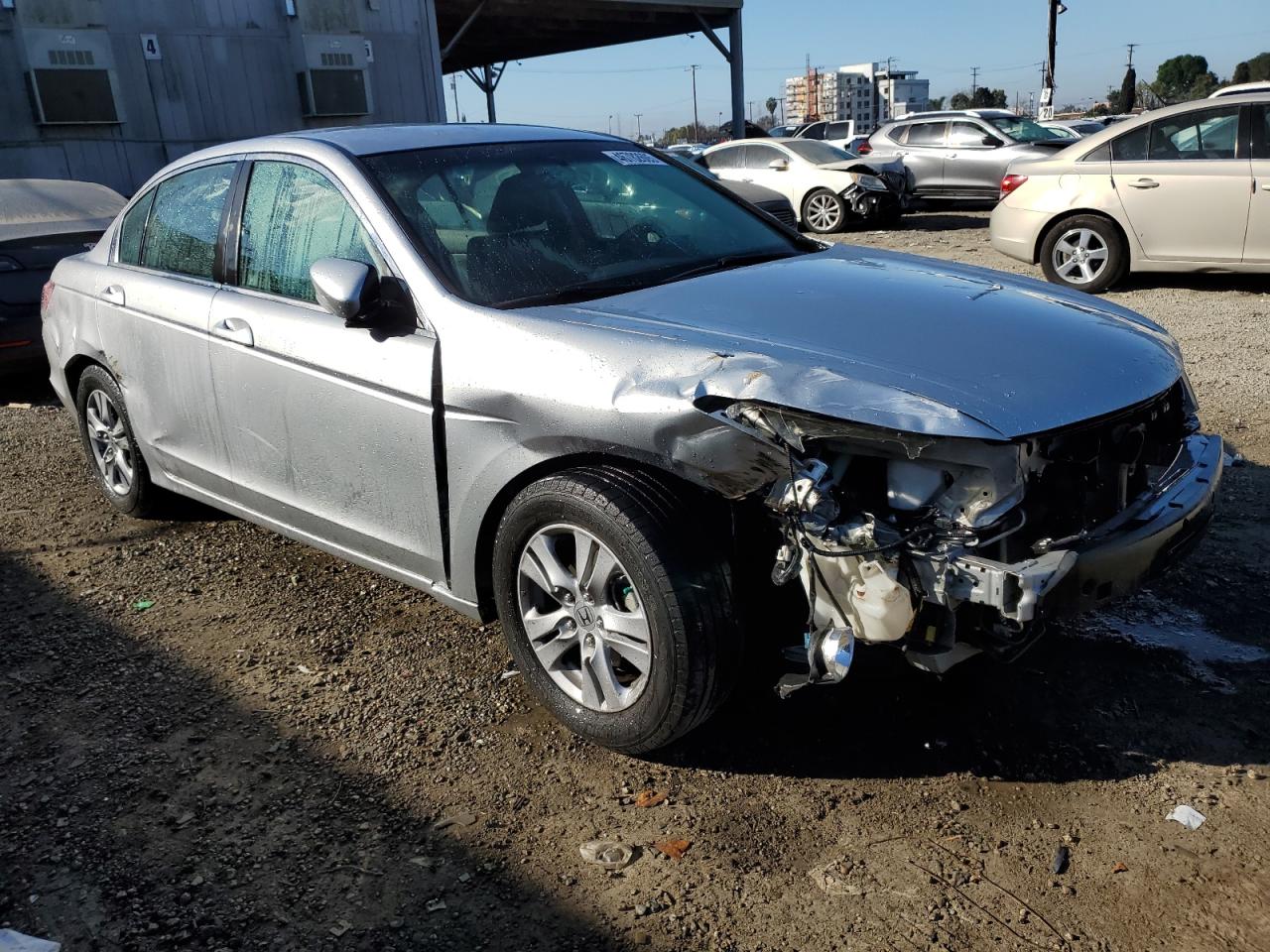 2011 Honda Accord VIN 1HGCP2F64BA011100 Copart auction photo, front end / rear end damage thumbnail 4