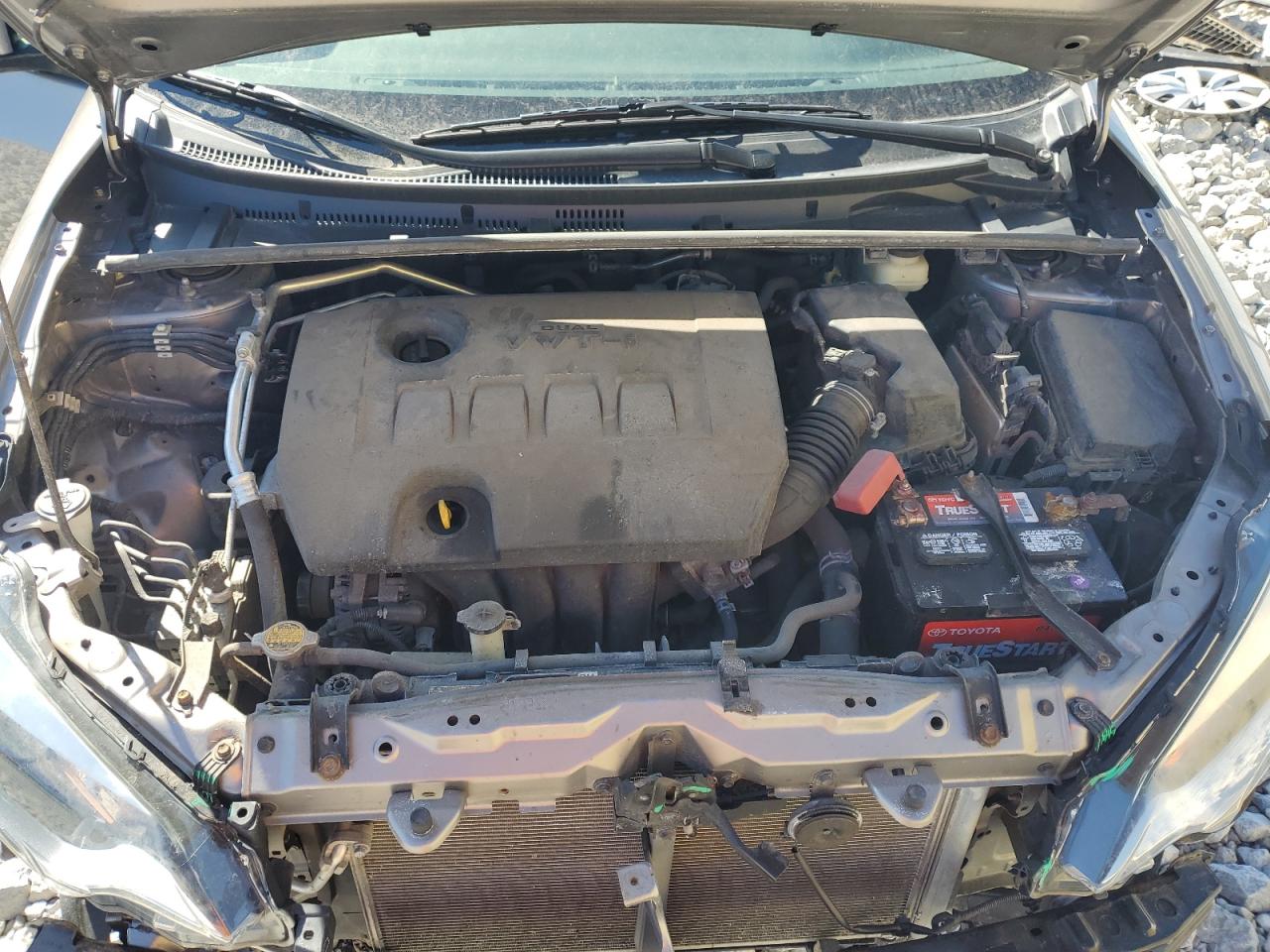 2016 Toyota Corolla VIN 2T1BURHE1GC509175 Copart auction photo, front end / side damage thumbnail 11
