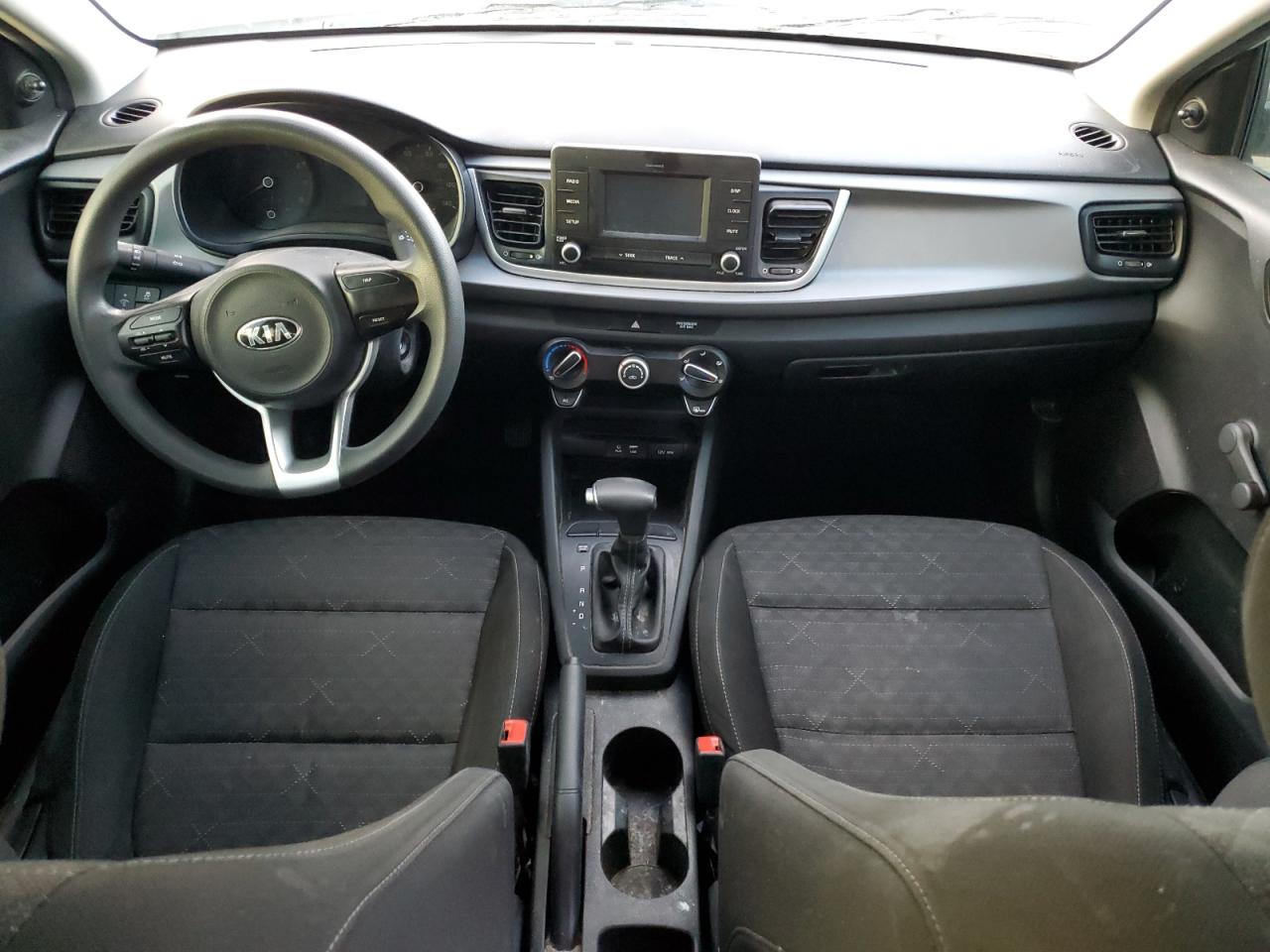 2018 KIA Rio VIN 3KPA25AB9JE090706 Copart auction photo, side / front end damage thumbnail 8