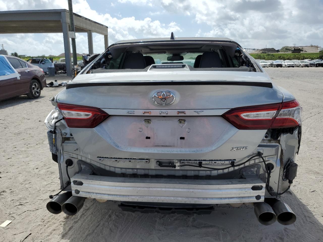 2020 Toyota Camry VIN 4T1K61AK4LU324669 Copart auction photo, all over / stripped damage thumbnail 6