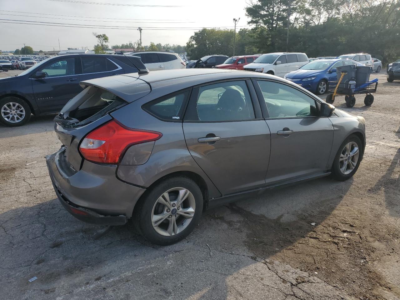 2013 Ford Focus VIN 1FADP3K22DL331881 Copart auction photo, rear end damage thumbnail 3