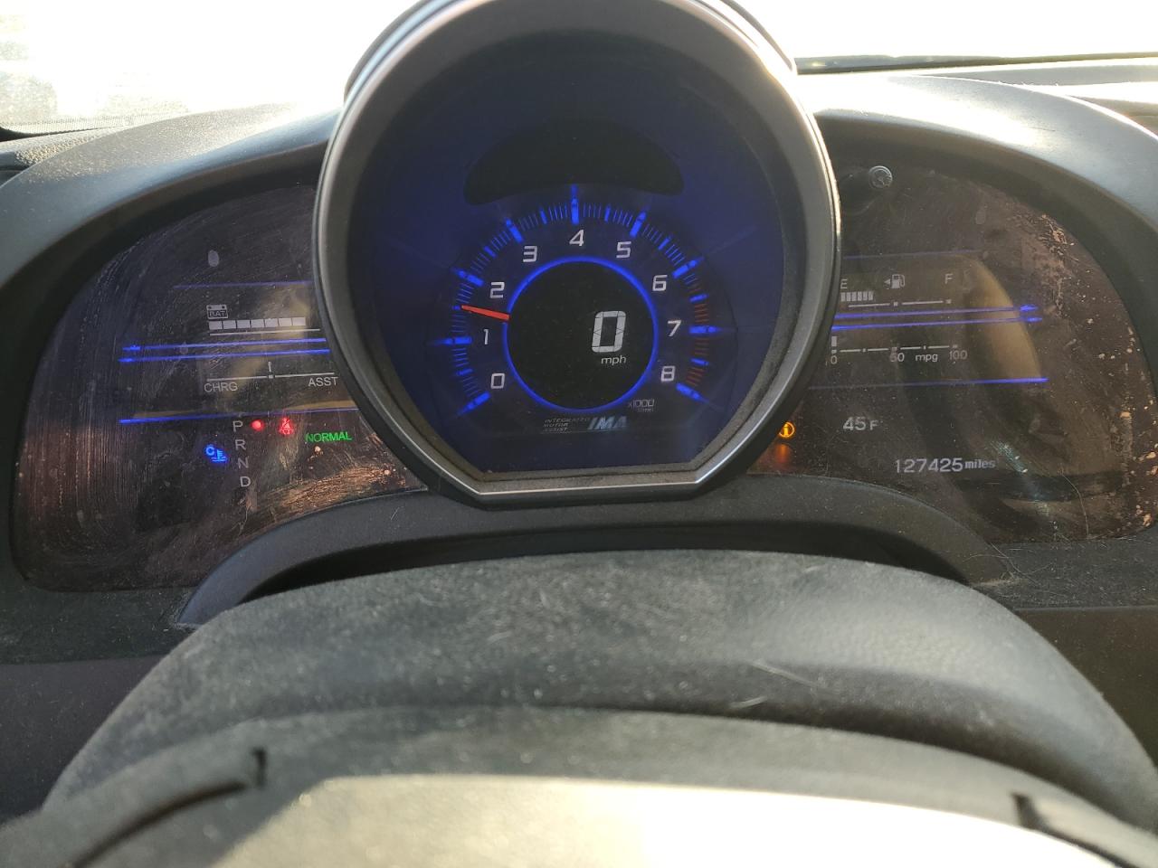 2014 Honda CR-Z VIN JHMZF1D42ES002660 Copart auction photo, all over damage thumbnail 9
