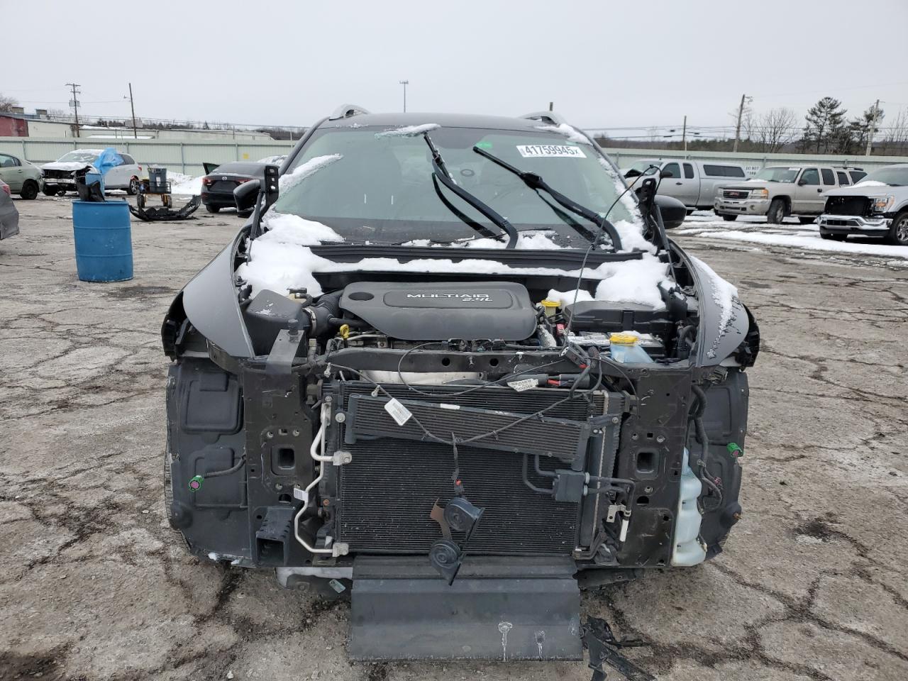 2016 Jeep Grand Cherokee VIN 1C4PJMDB9GW326143 Copart auction photo, front end damage thumbnail 5