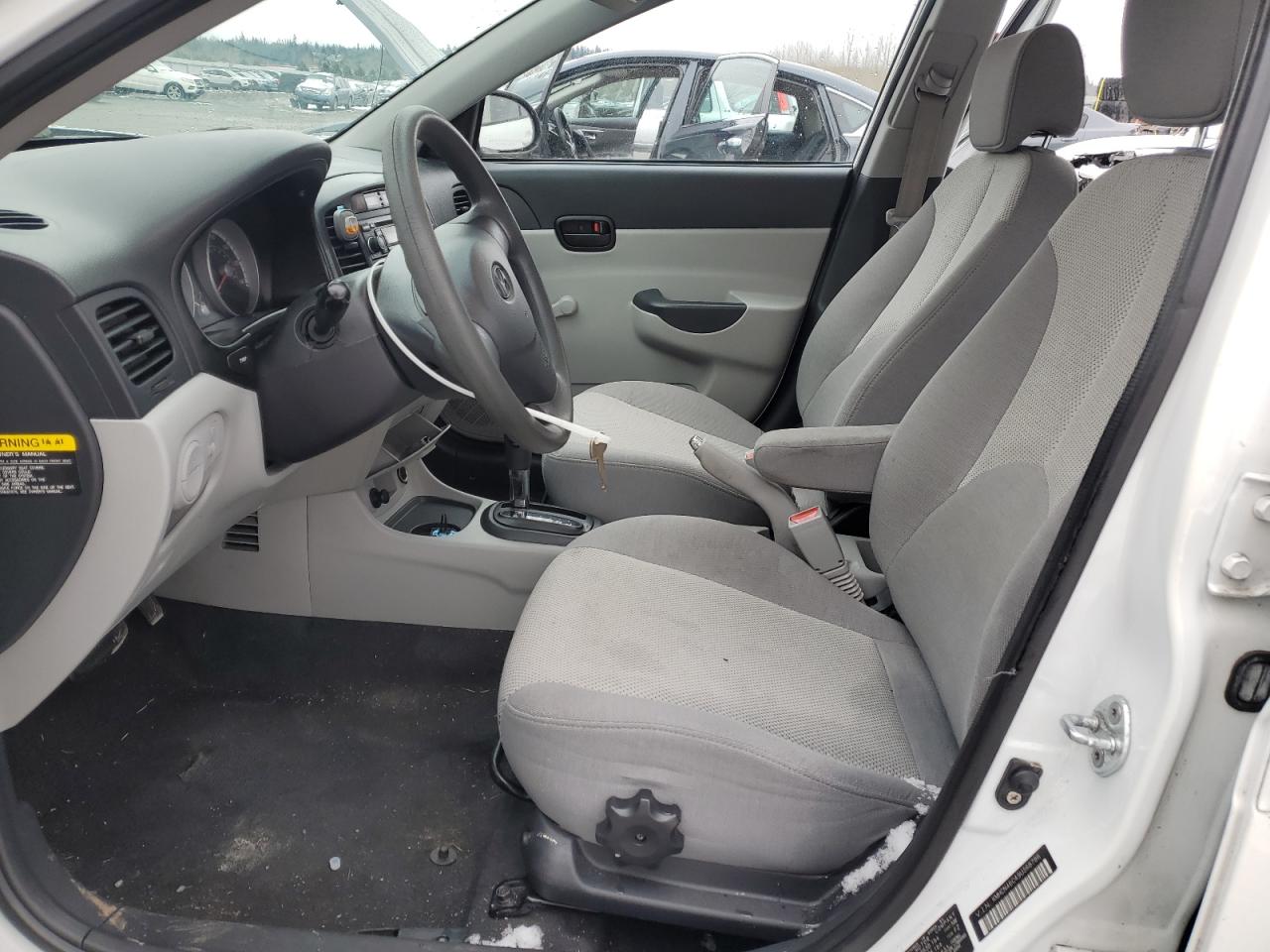 2009 Hyundai Accent VIN KMHCN46C49U368786 Copart auction photo, front end damage thumbnail 7