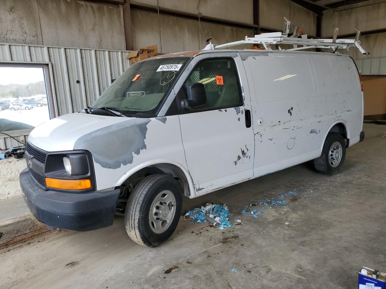 2007 Chevrolet Express VIN 1GCGG25V171173377 - Copart auction photo