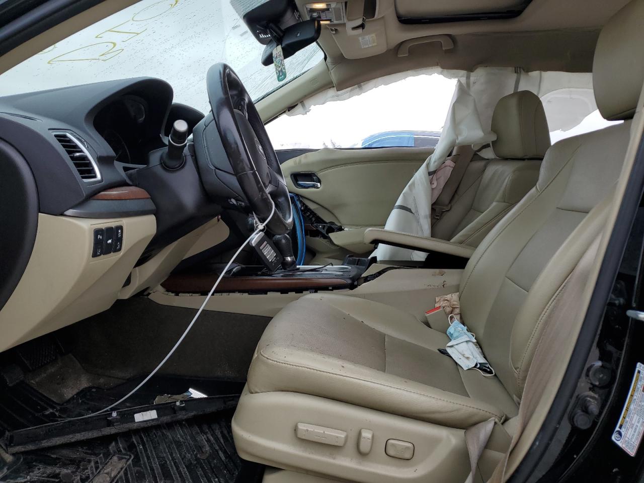 2017 Acura RDX VIN 5J8TB4H79HL014121 Copart auction photo, all over damage thumbnail 7