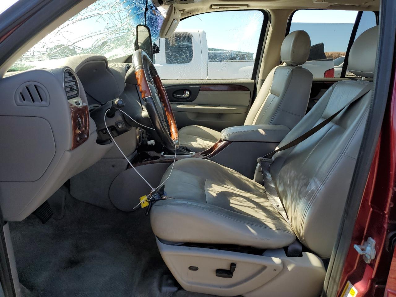 2007 GMC Envoy VIN 1GKES63M472189949 Copart auction photo, all over damage thumbnail 7