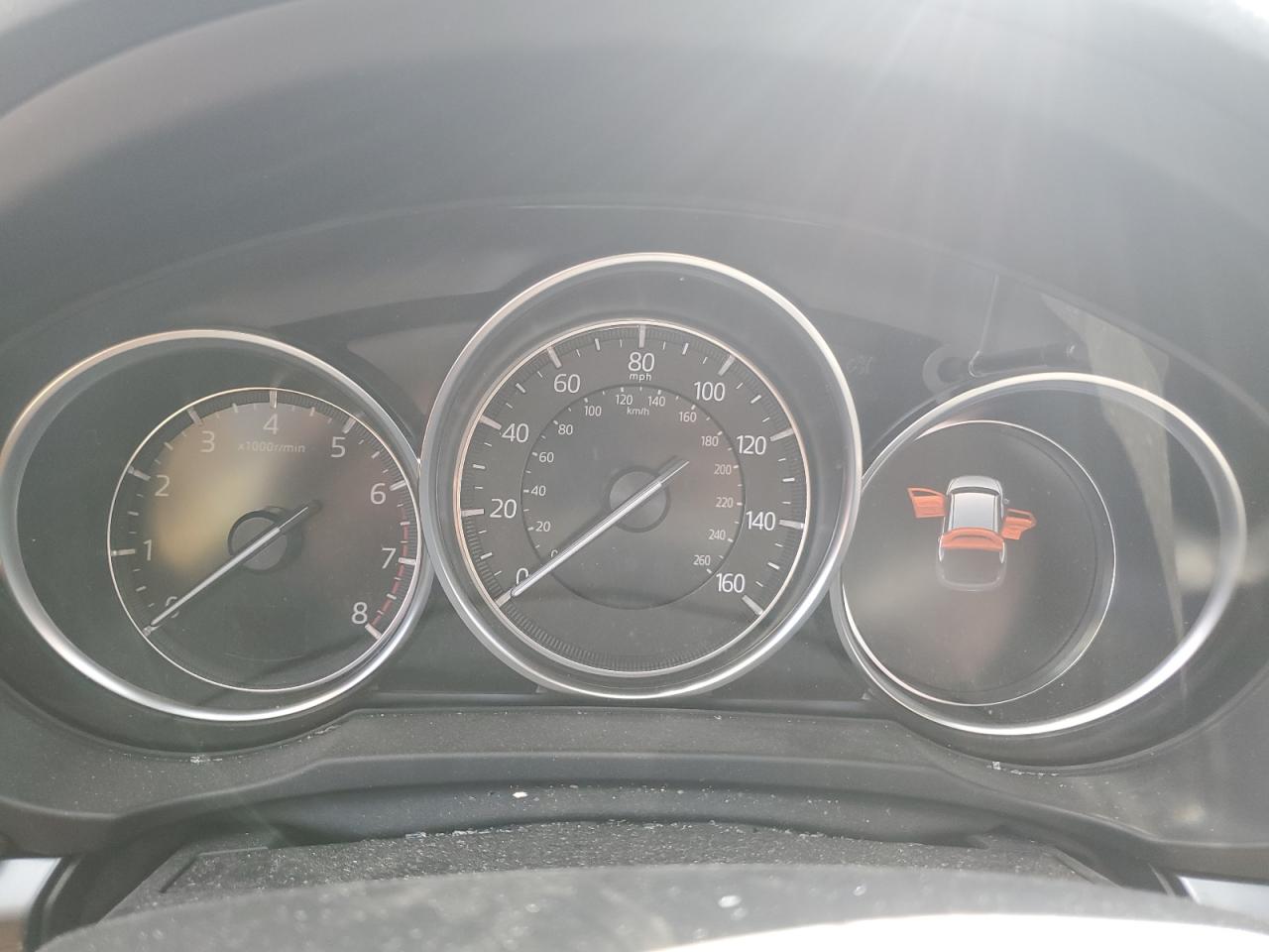 2022 Mazda CX-5 VIN JM3KFBAMXN0597290 Copart auction photo, all over damage thumbnail 9