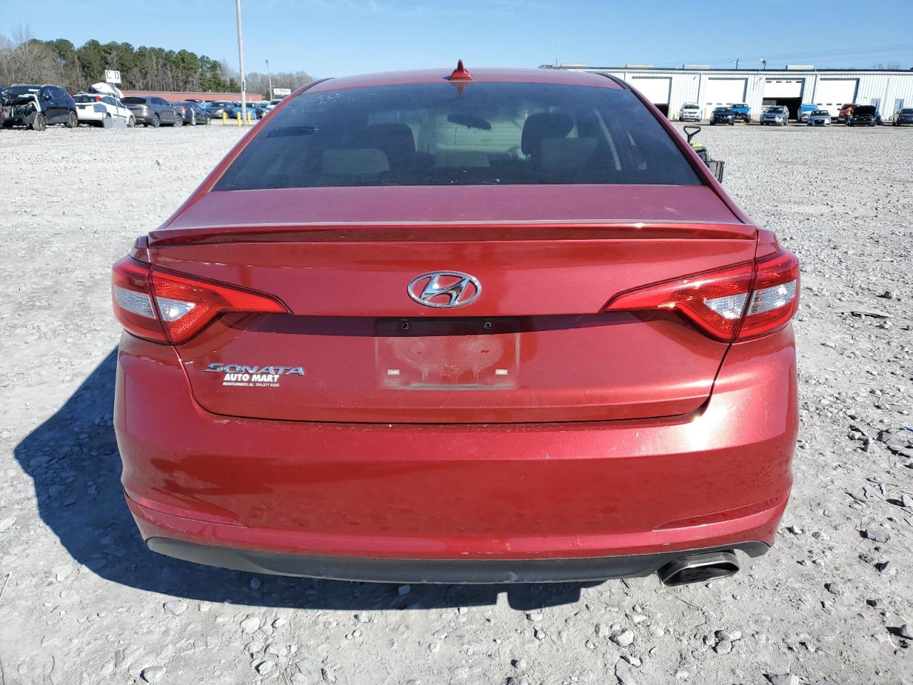 2017 Hyundai Sonata VIN 5NPE24AF4HH448265 Copart auction photo, front end damage thumbnail 6