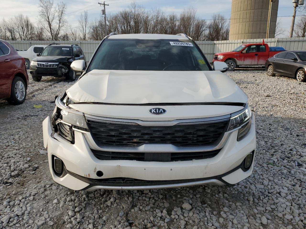2021 KIA Seltos VIN KNDETCA26M7089276 Copart auction photo, front end damage thumbnail 5