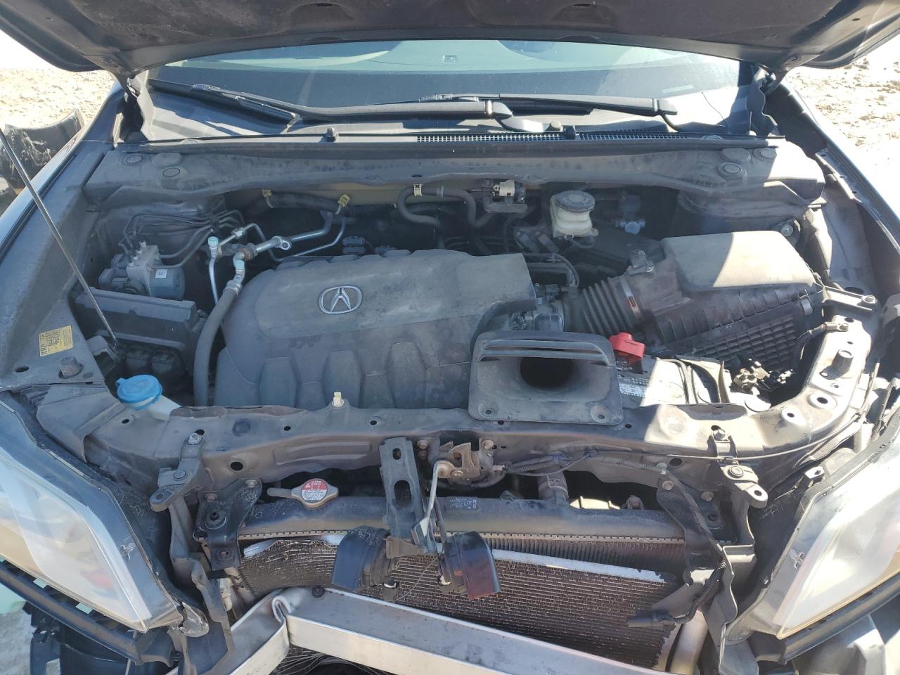 2014 Acura RDX VIN 5J8TB4H31EL011559 Copart auction photo, front end / side damage thumbnail 12