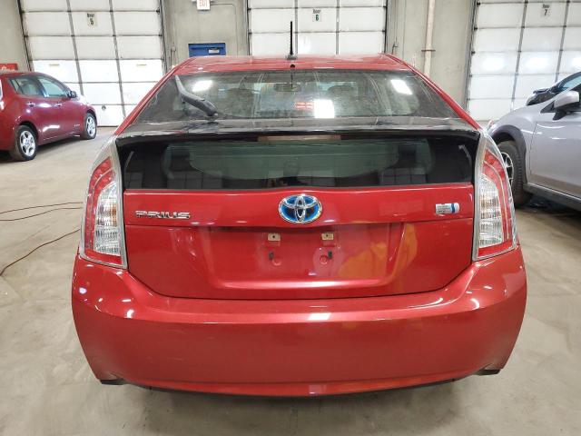 2013 Toyota Prius VIN JTDKN3DU4D1724962 Copart auction photo, hail damage thumbnail 6