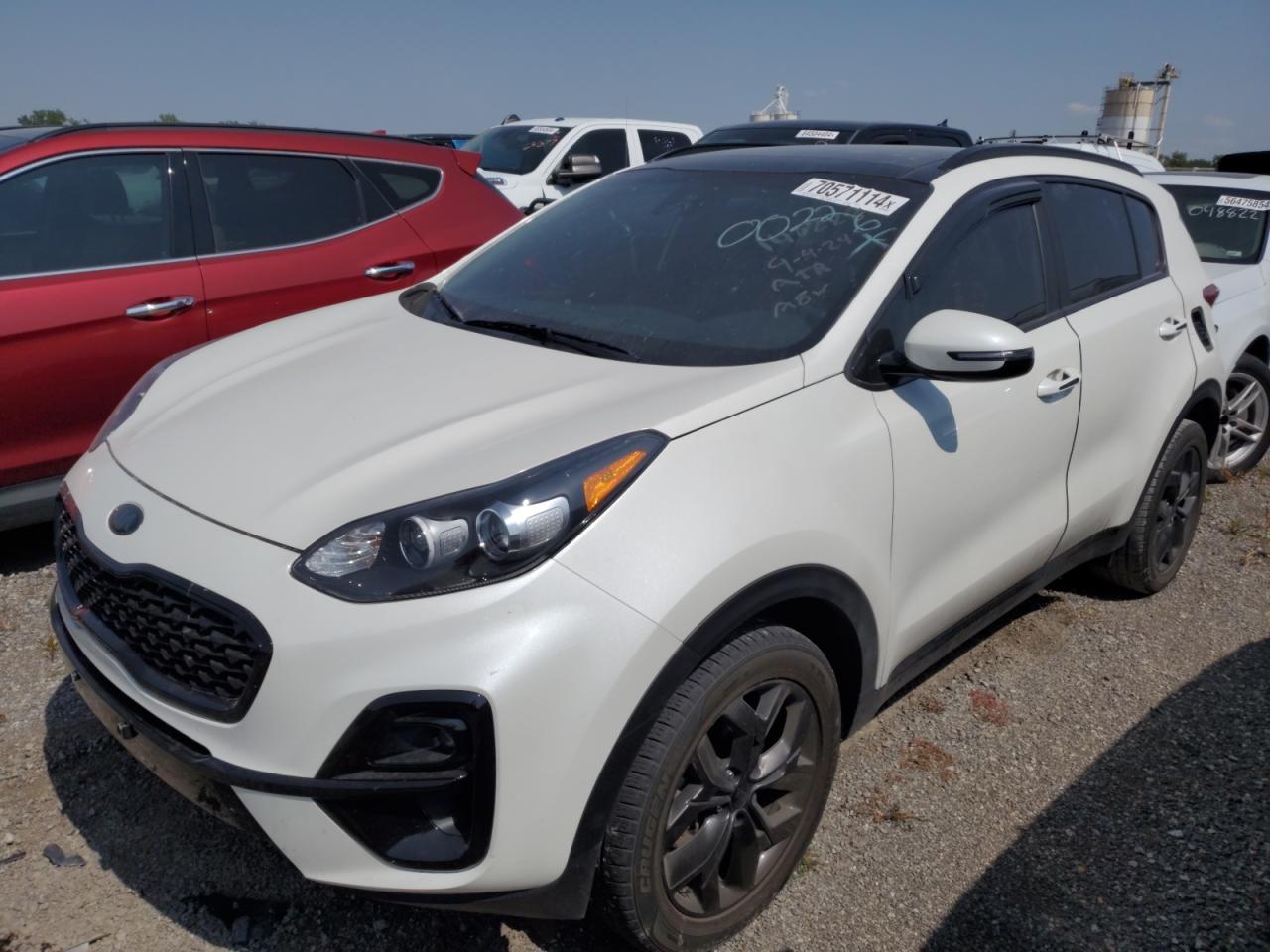 2022 KIA Sportage VIN KNDP6CAC0N7002269