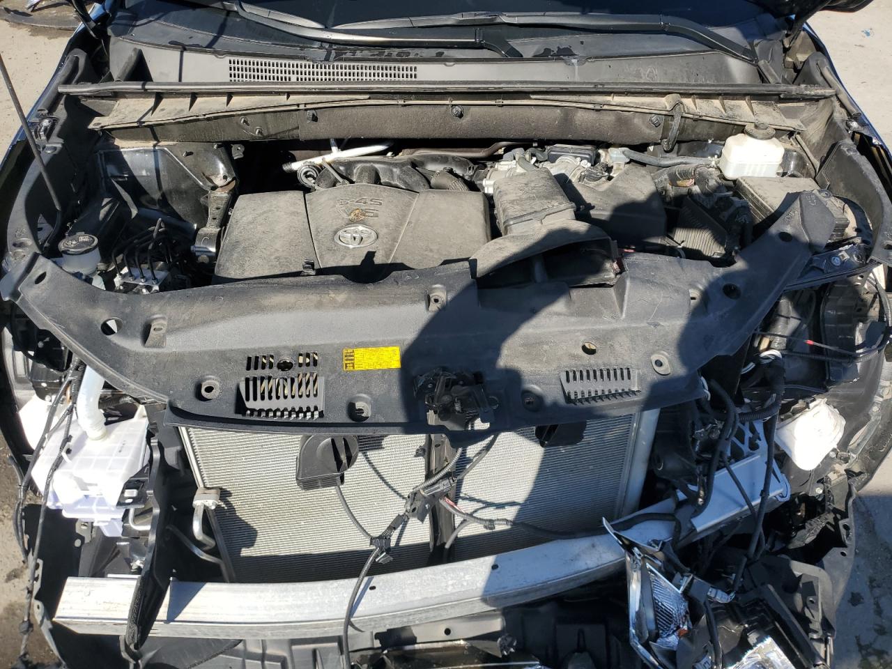 2019 Toyota Highlander VIN 5TDJZRFH3KS572918 Copart auction photo, front end damage thumbnail 12