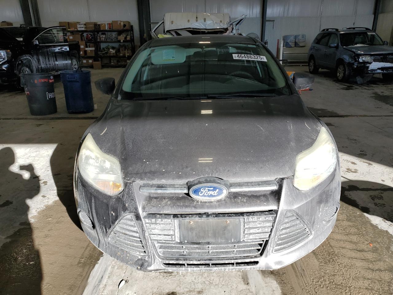 2012 Ford Focus VIN 1FAHP3E2XCL321692 Copart auction photo, rear end / side damage thumbnail 5