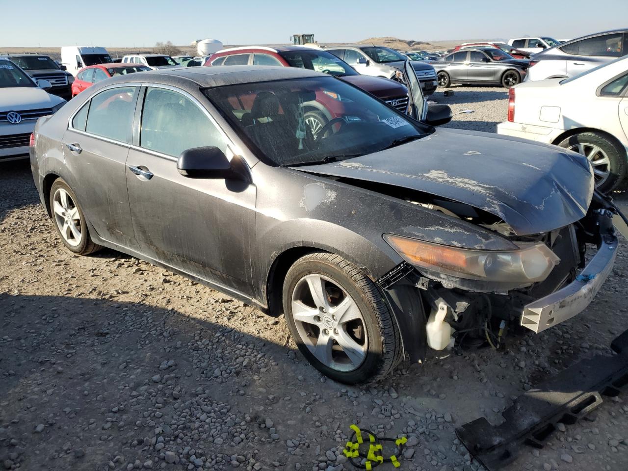 2010 Acura TSX VIN JH4CU2F62AC033752 Copart auction photo, front end damage thumbnail 4
