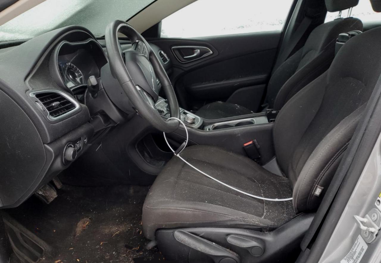 2015 Chrysler 200 VIN 1C3CCCABXFN718662 Copart auction photo, side / rear end damage thumbnail 7