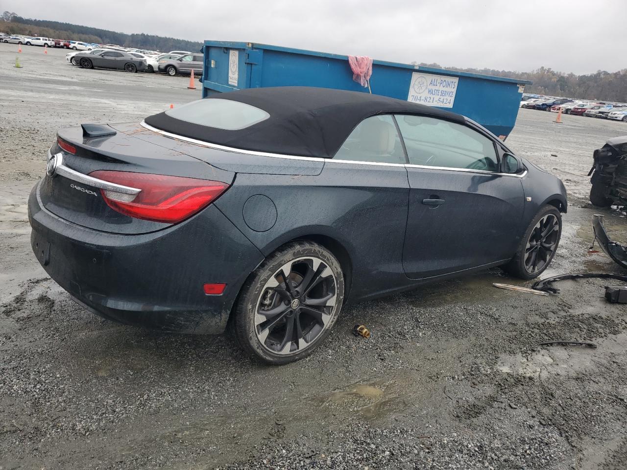 2018 Buick Cascada VIN W04WJ3N59JG049648 Copart auction photo, front end damage thumbnail 3