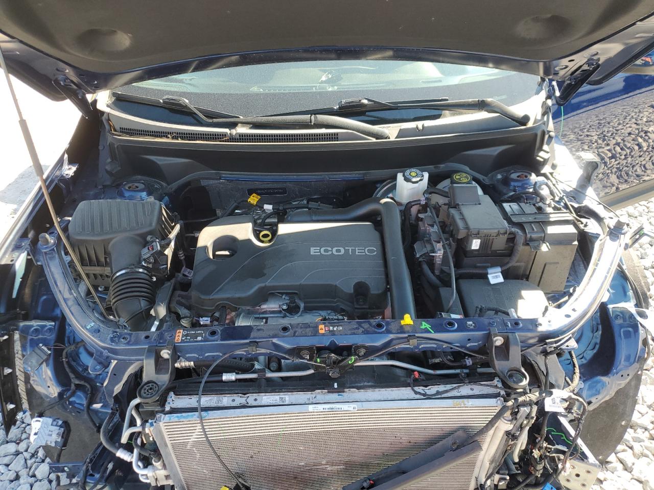 2022 GMC Terrain VIN 3GKALPEV7NL154776 Copart auction photo, front end damage thumbnail 12