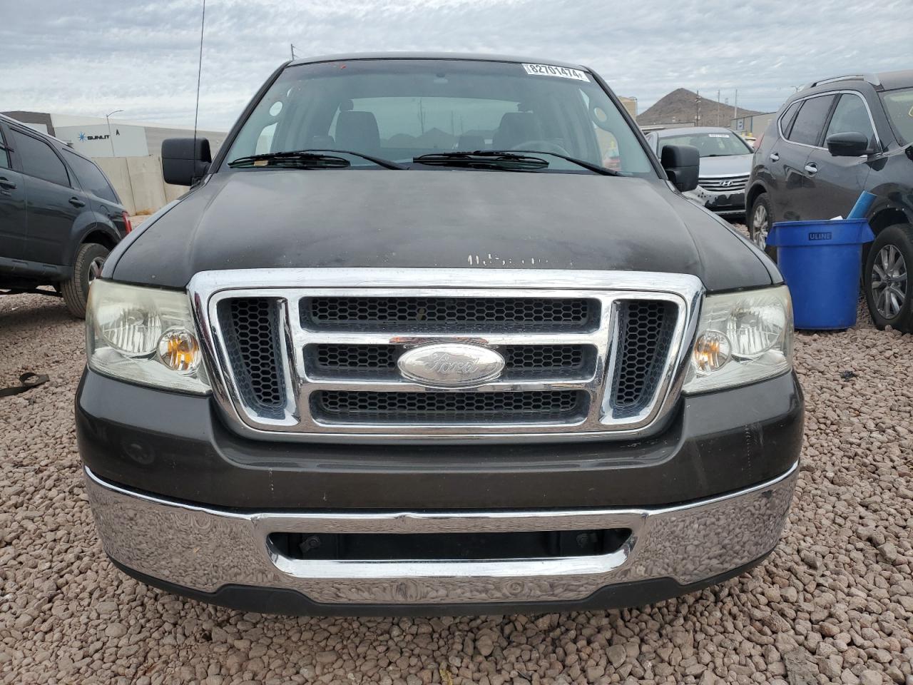 2007 Ford F-150 VIN 1FTRX12W57KC78966 Copart auction photo, side / rear end damage thumbnail 5
