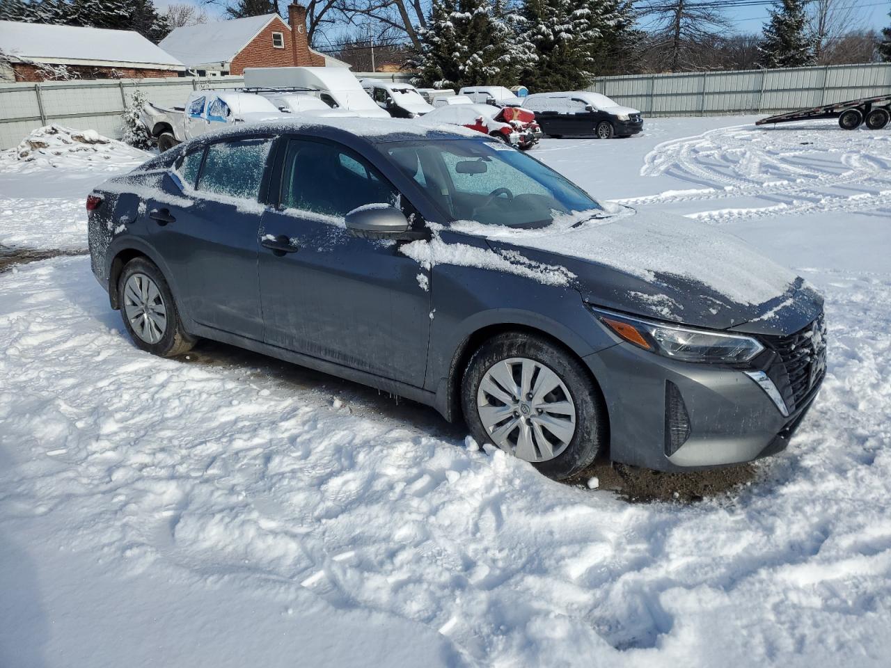 2024 Nissan Sentra VIN 3N1AB8BV5RY292921 Copart auction photo, front end damage thumbnail 4