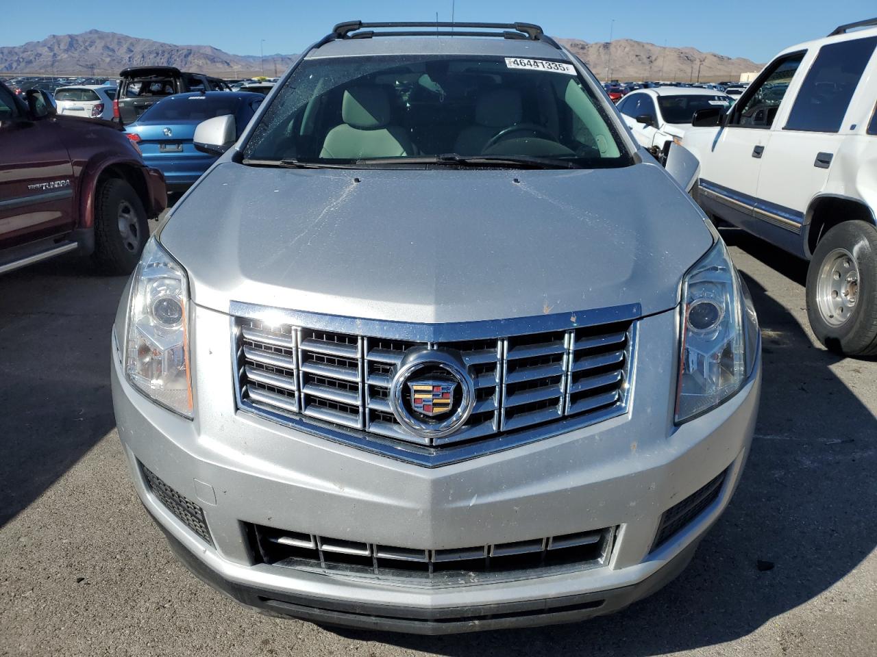 2015 Cadillac SRX VIN 3GYFNAE33FS620115 Copart auction photo, side damage thumbnail 5